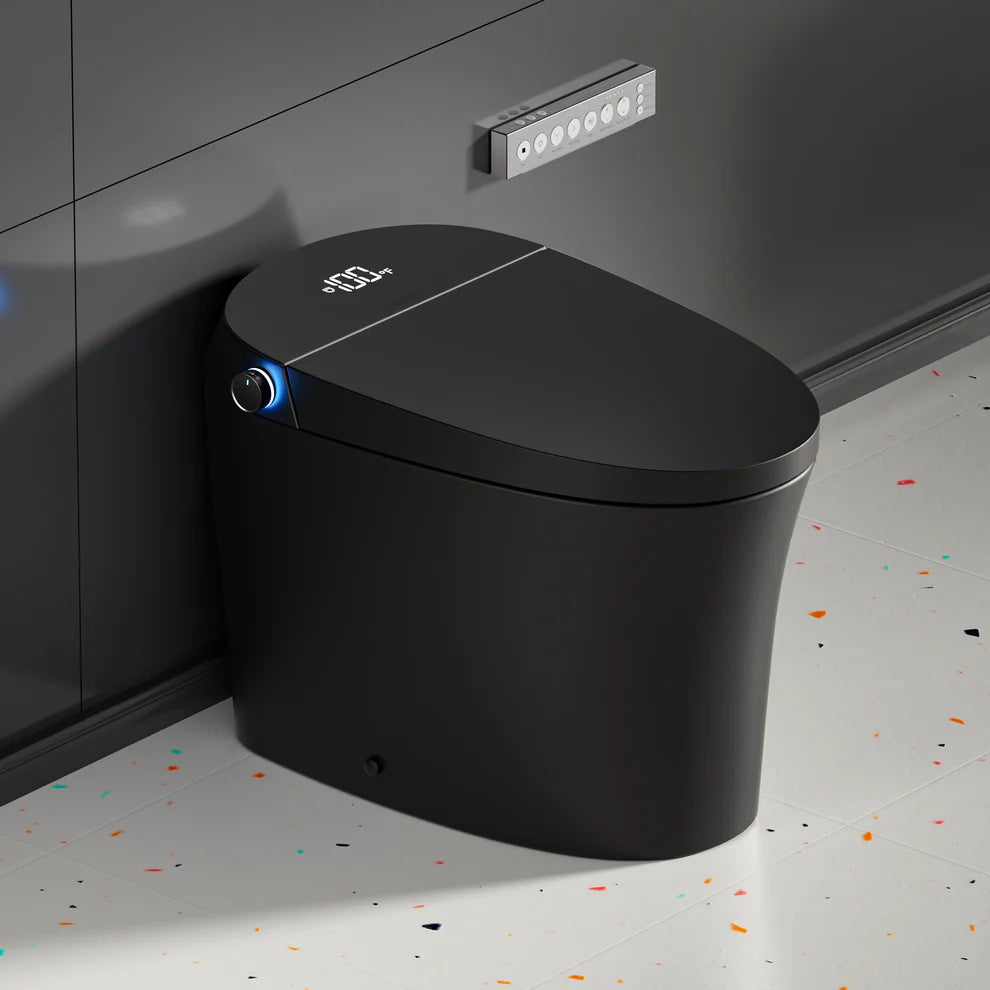 Black Smart Toilet I3634