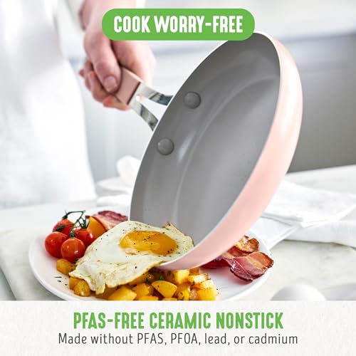 10-Piece Ceramic Nonstick Cookware Set B8273