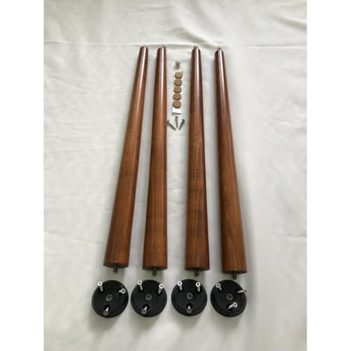 Walnut 7.9" Wooden Table Legs H7137