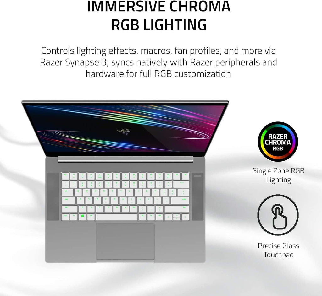 15.6” 4K OLED Display Intel i7-10750H 5.0GHz NVIDIA GeForce RTX 2070 Max-Q 8GB GDDR6 Gaming Laptop X812403