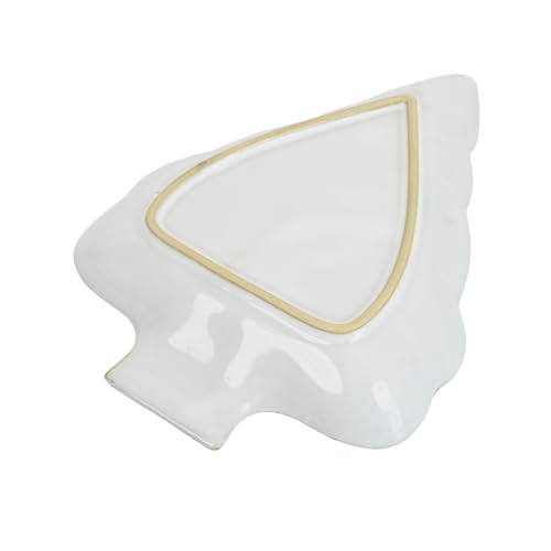 Christmas Tree Shaped Porcelain Dish Serving Tray M88559