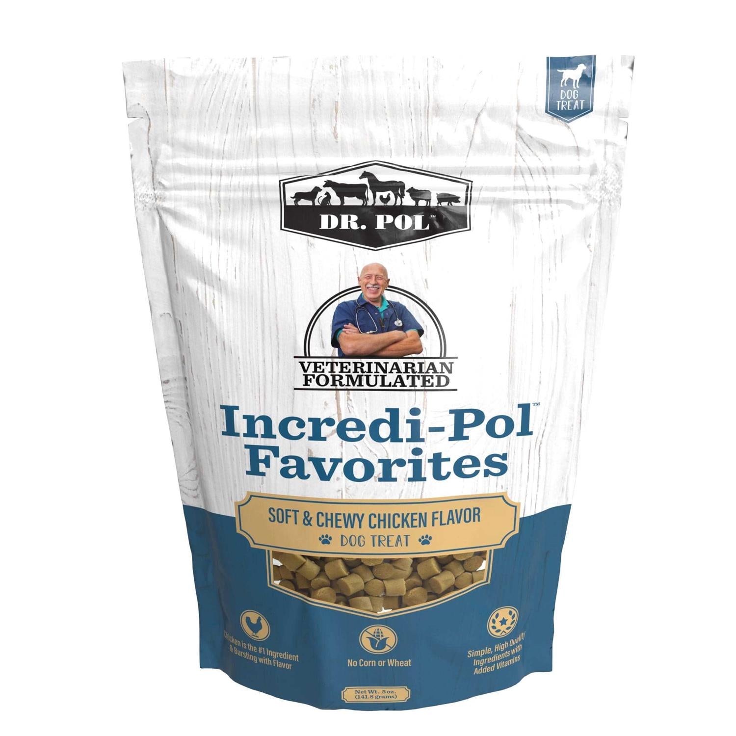 Chicken Flavor Soft and Chewy Dog Treats S5212