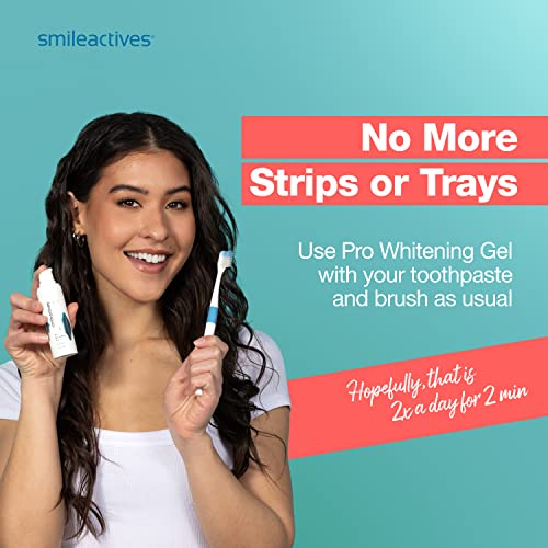 Teeth Whitening Kit with Hydrogen Peroxide, 90 Day Kit G853