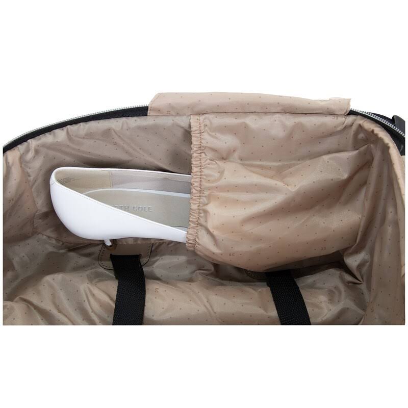 Olive Chevron Quilted 4-Wheel Spinner Carry-On Suitcase M708306