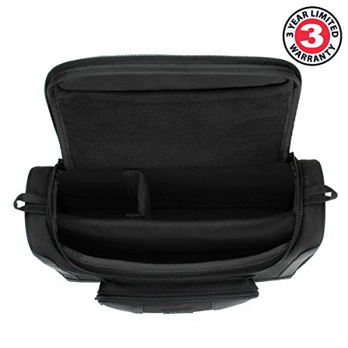 Compact Messenger Bag for 11 inch iPad (Black) J309