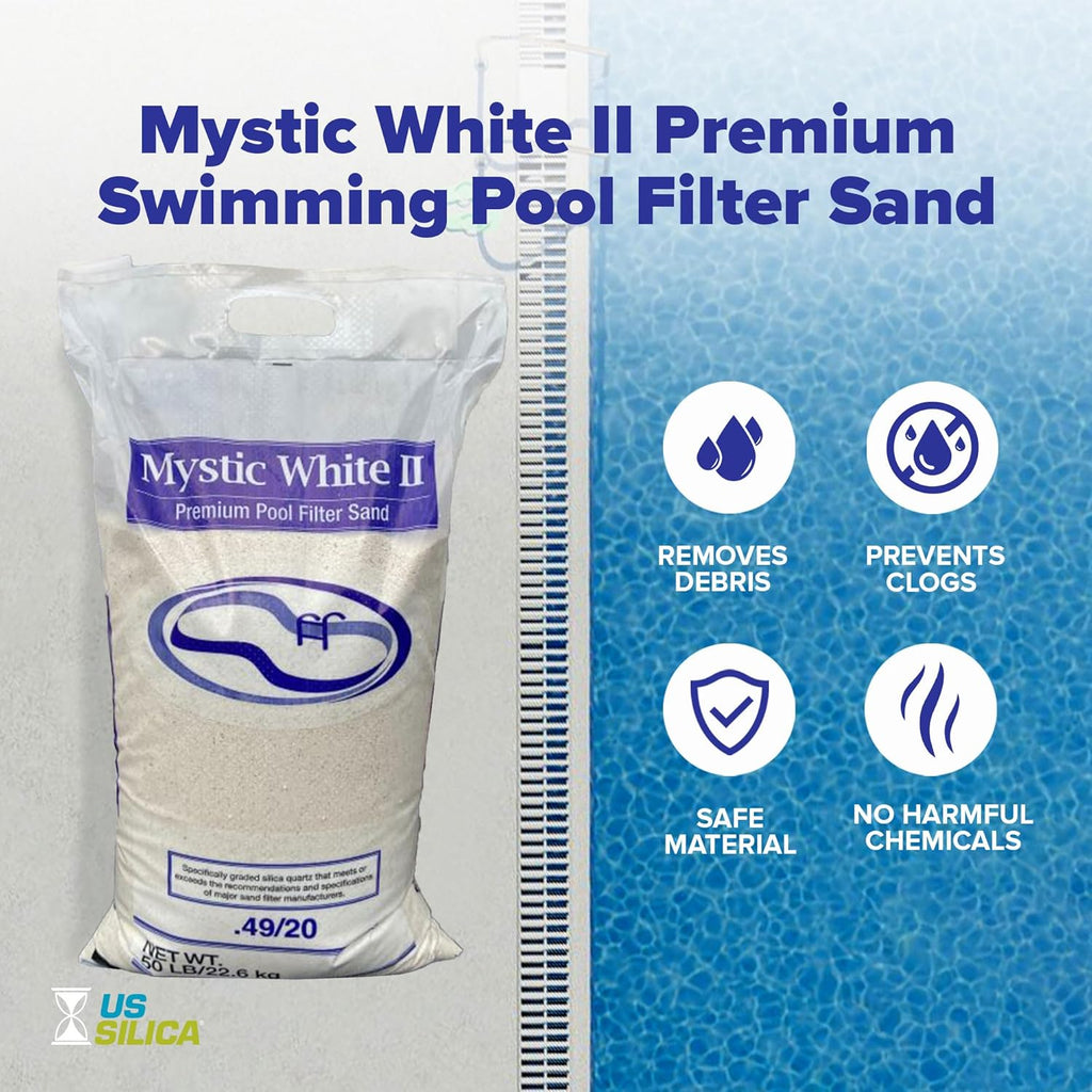 50lb Bag Swimming Pool Filter Sand B493