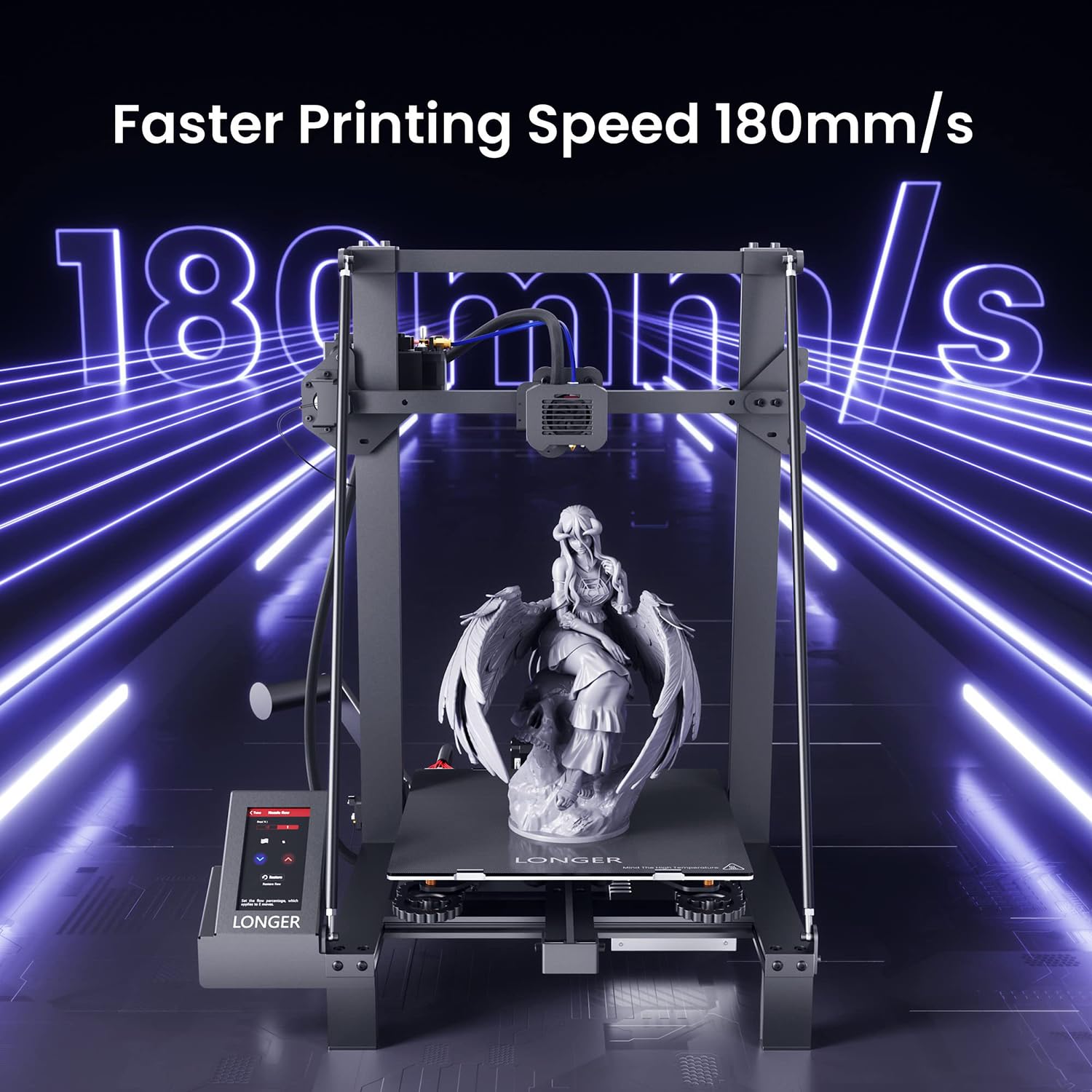 FDM 3D Printer with Large Build Size 11.8x11.8x15.7in V228