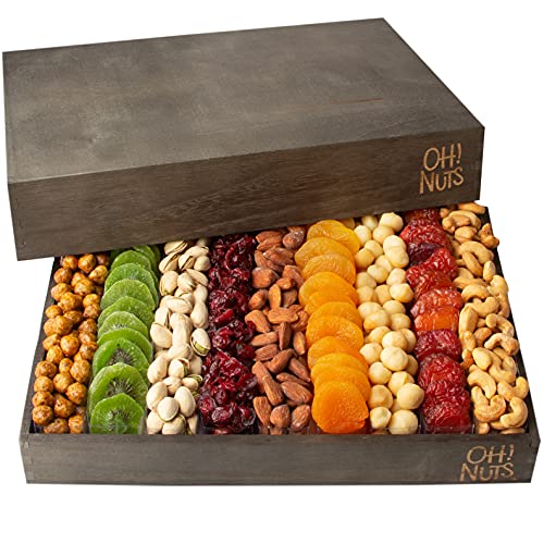 Assorted Nuts and Dried Fruits Gift Basket H64983