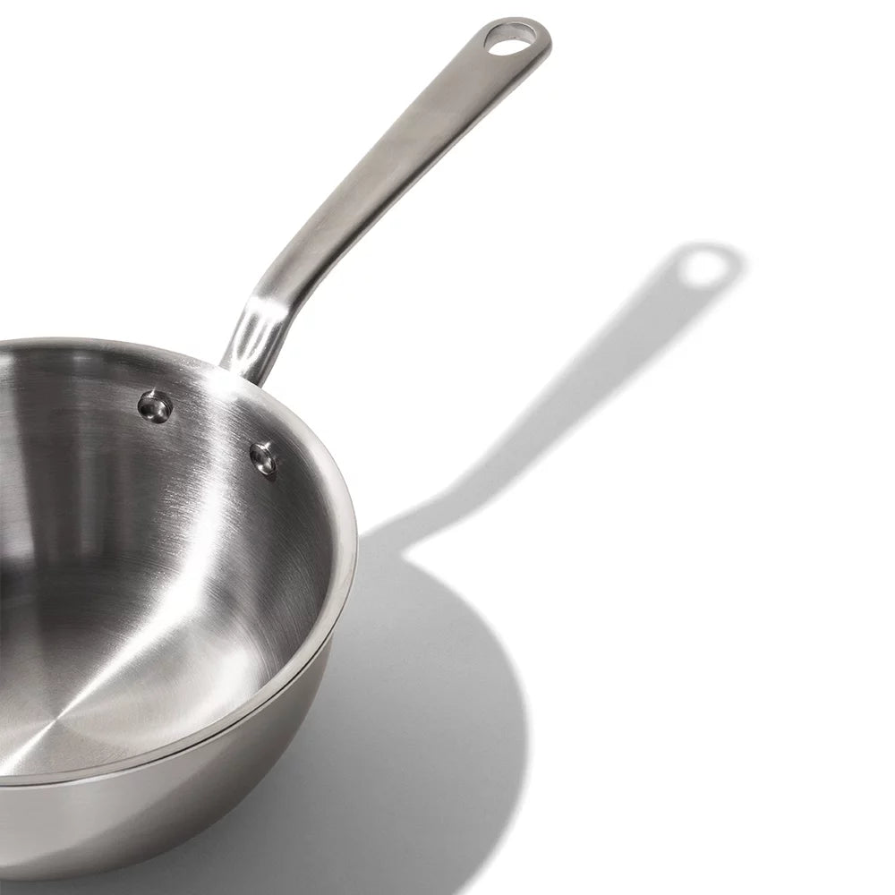 2 Quart Stainless Steel Saucier Pan P131