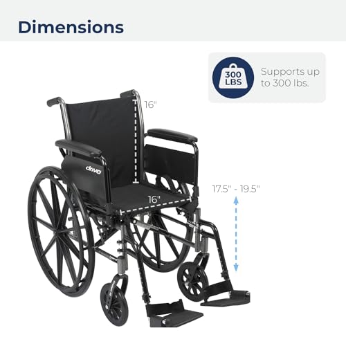 Light Weight Wheelchair with Flip Back Removable Arms, Swing Away Footrests, 20'' Seat F195545