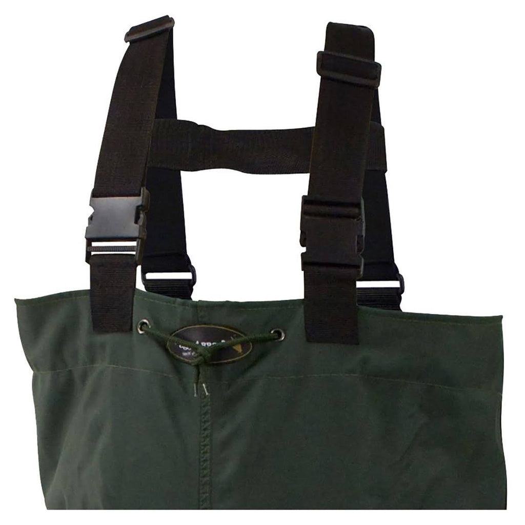 Forest Green 2-Ply Rubber Hip Wader V321