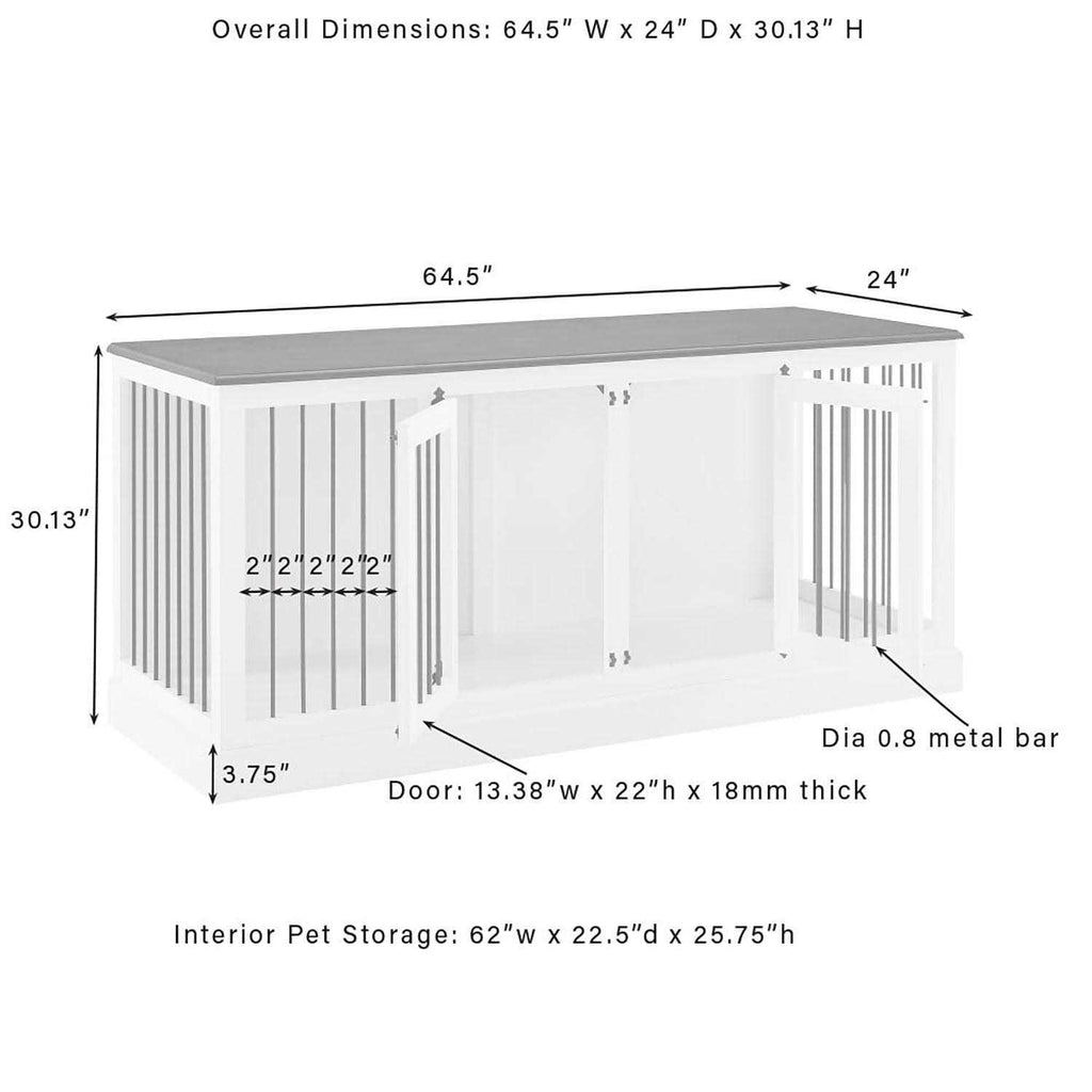 Medium Credenza Pet Crate F319