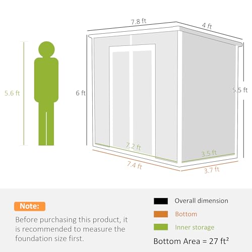 Gray Resin Plastic Outdoor Storage Shed with Floor and Window H3542