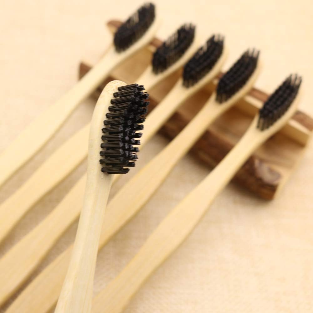 Hard Bamboo Toothbrush Pack of 6 Y7996