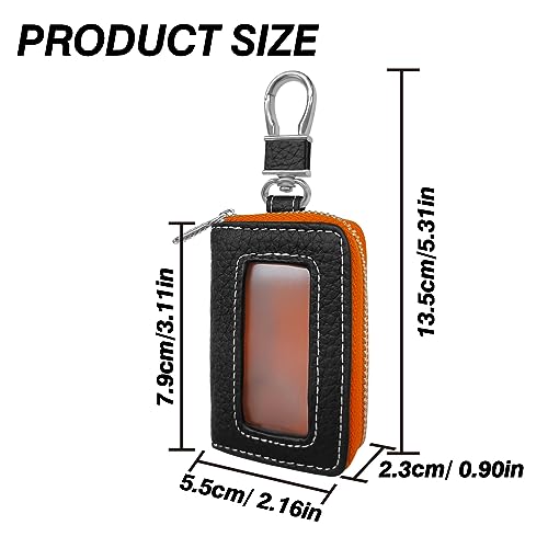 Leather Car Key Fob Cover Case Q57109
