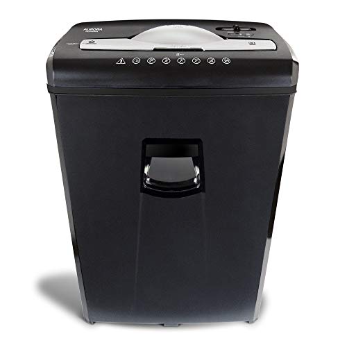 10-Sheet Micro-Cut Paper and Credit Card Shredder with 4-Gallon Pullout Wastebasket V6161