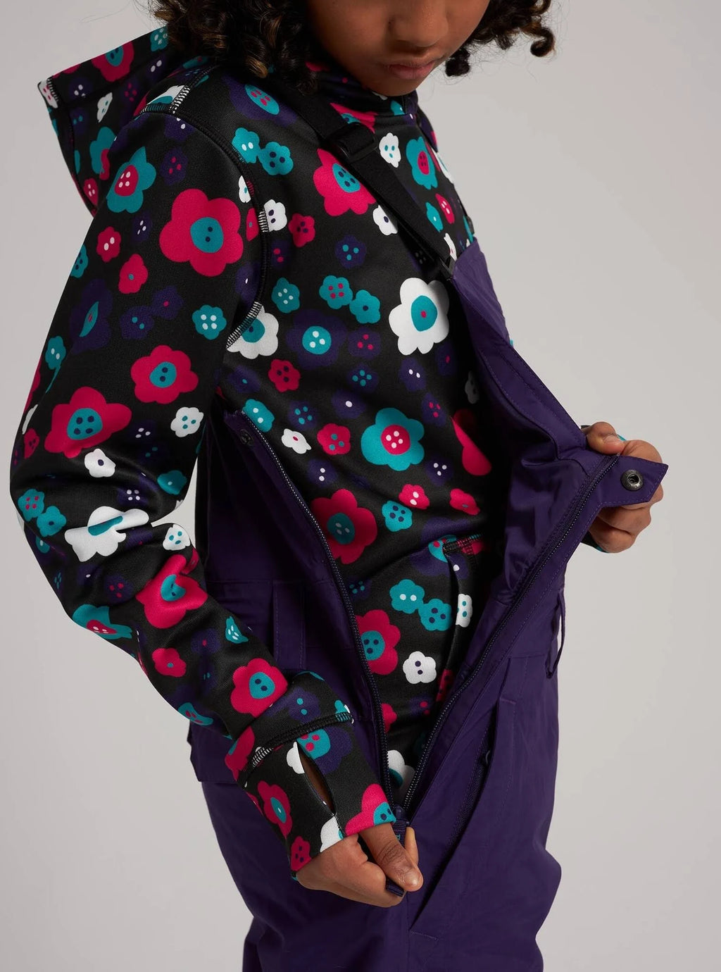 Kids Skylar Bib Pant Parachute Purple T836910
