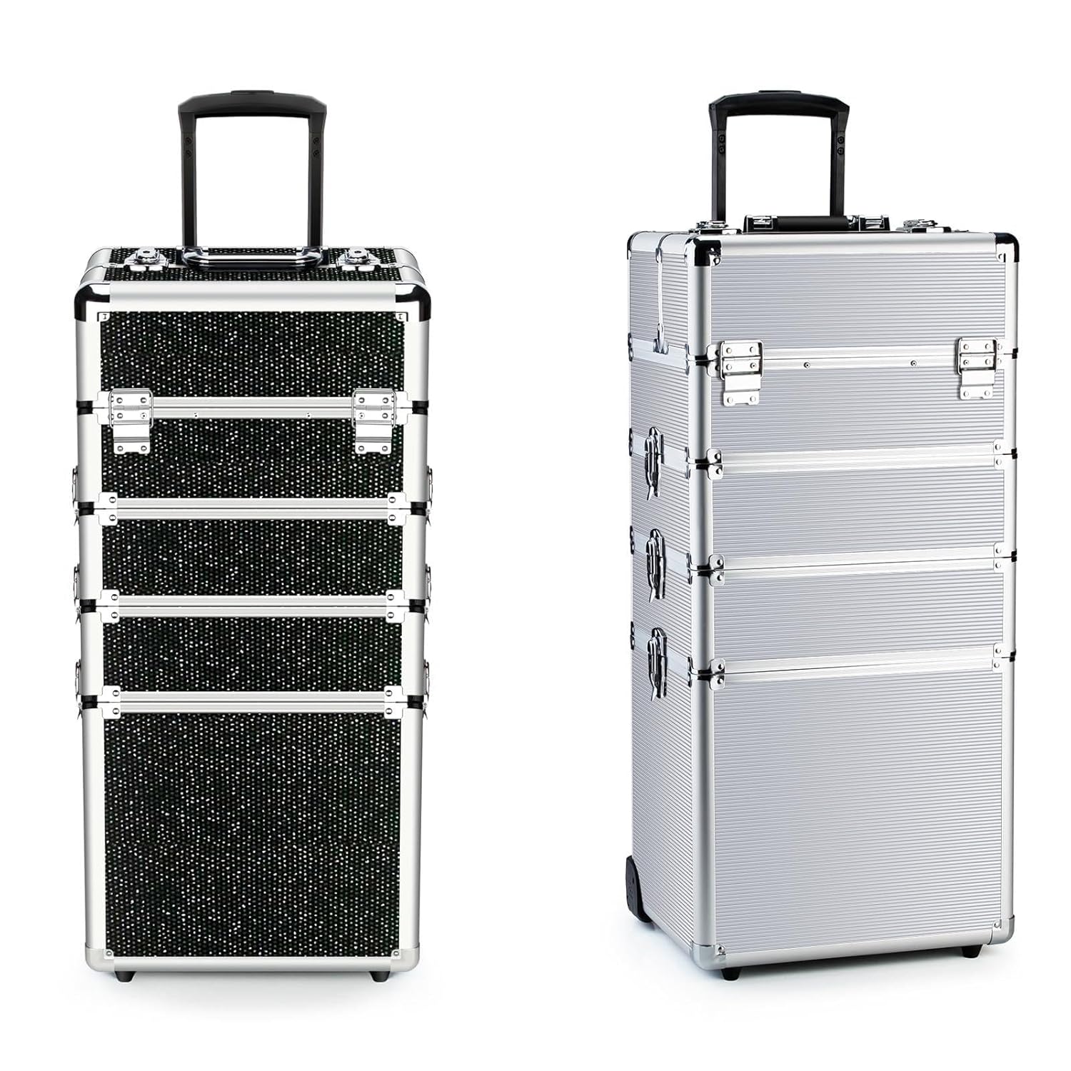 Professional Cosmetics Rolling Organizer Aluminum Frame T56102