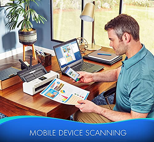 Compact Desktop Scanner with 2.8" Color Touchscreen G306