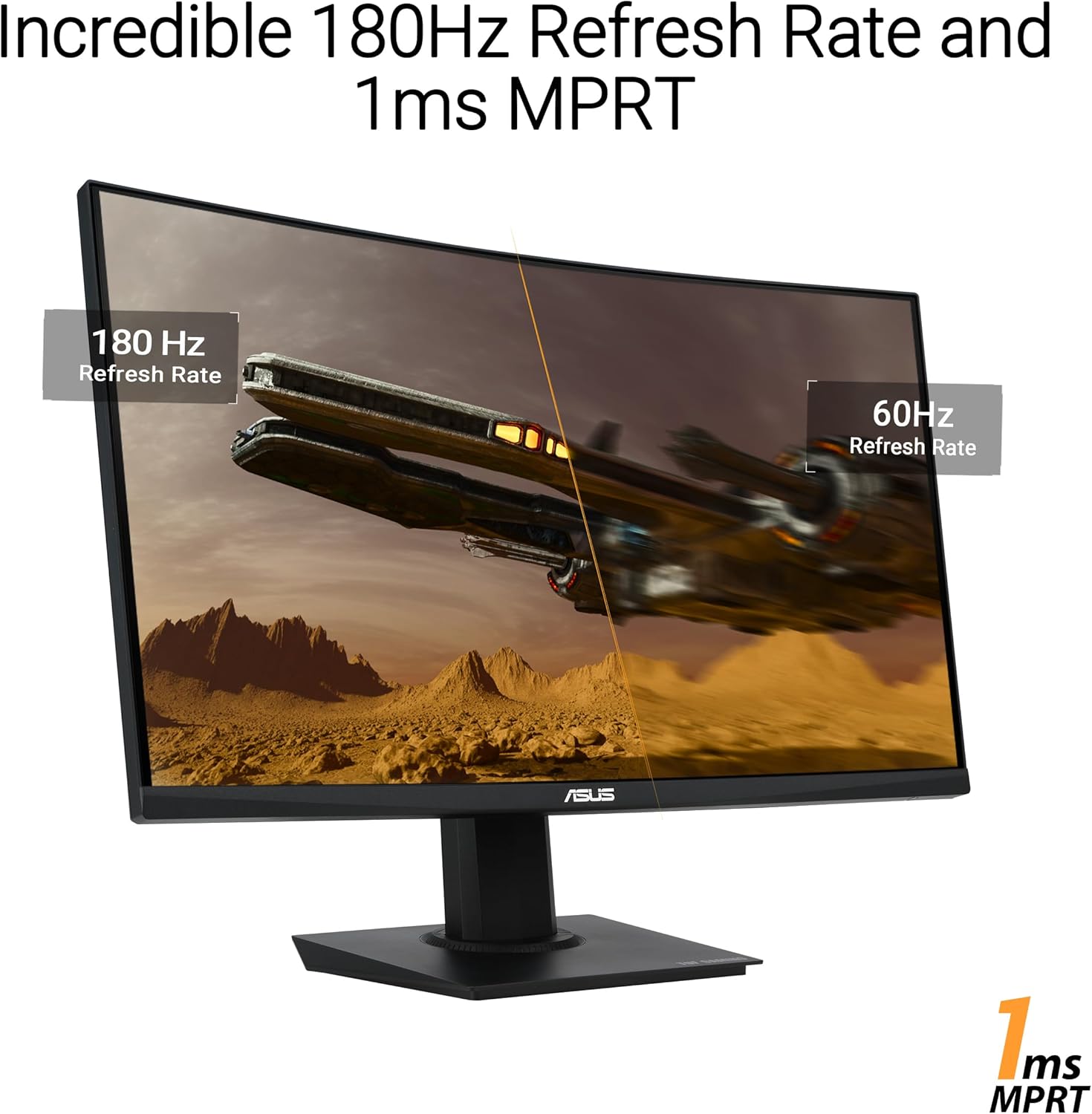 24” Curved Monitor FHD 180Hz 1ms L43488