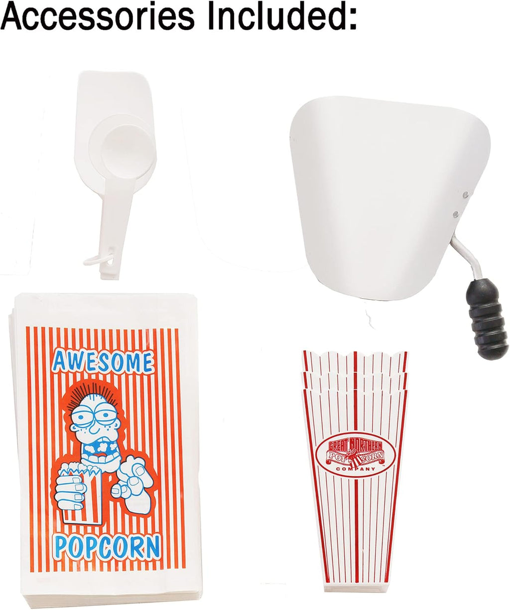 Red 8oz Popcorn Machine V219