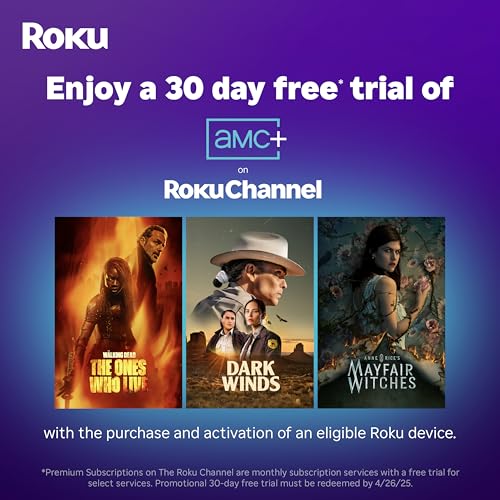 4K Streaming Device with HDR10+, Dolby Vision, Atmos, Bluetooth, Wi-Fi 6, Rechargeable Voice Remote Pro with Backlit Buttons U754