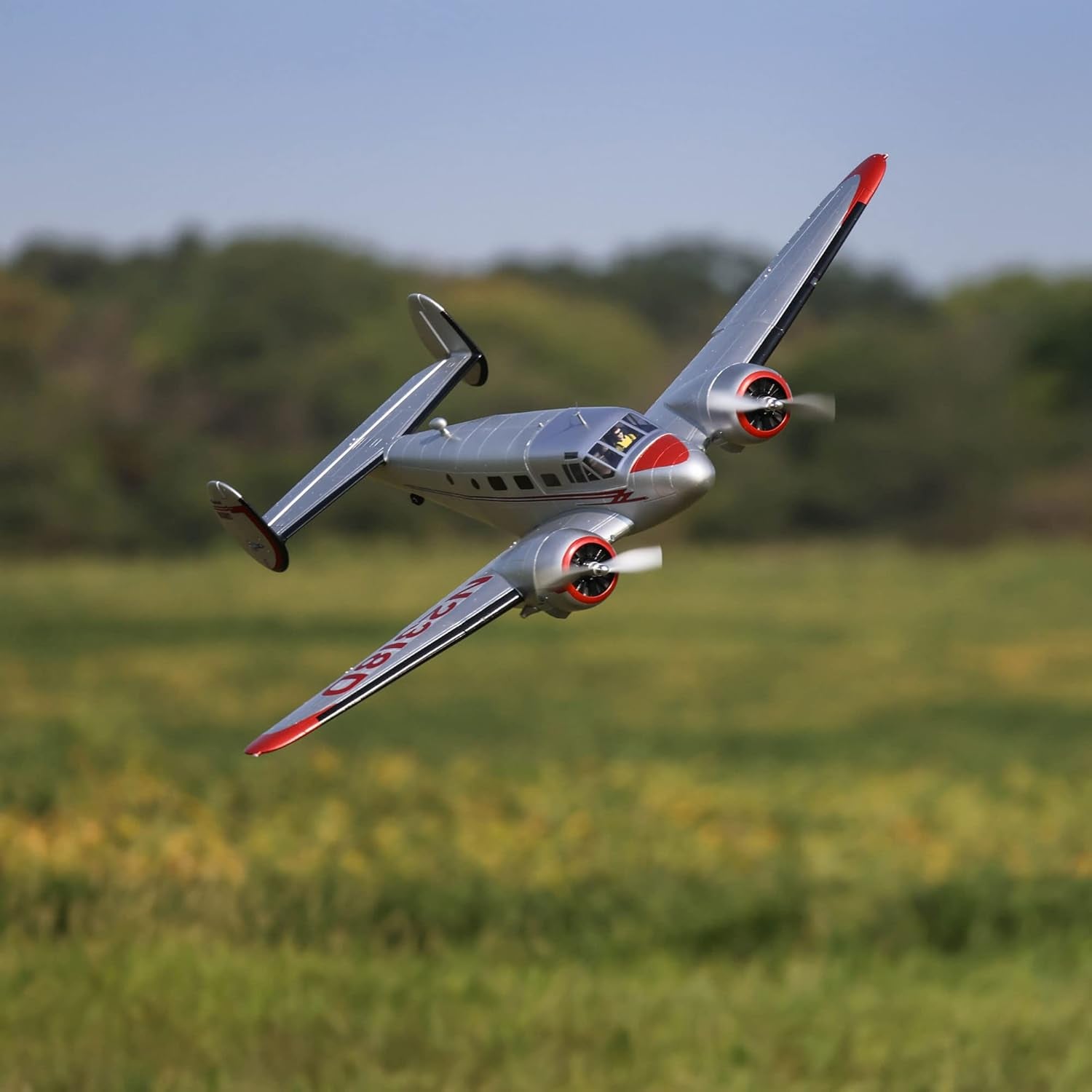 Twin Beechcraft D18 1.5m PNP Electric Airplane I4866