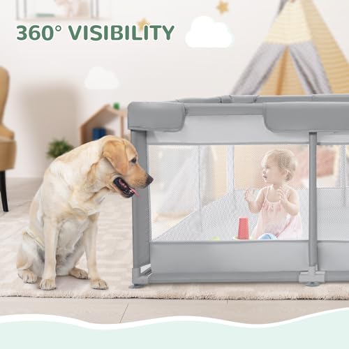 50x50 Baby Playpen with Gate L43668