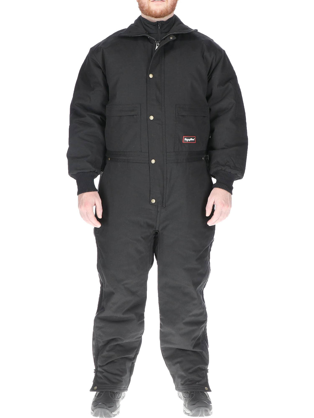Black Insulated Coverall - 4XL W6741