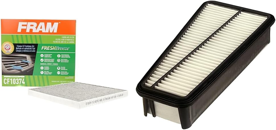 Cabin Air Filter and Engine Air Filter for Toyota N273325
