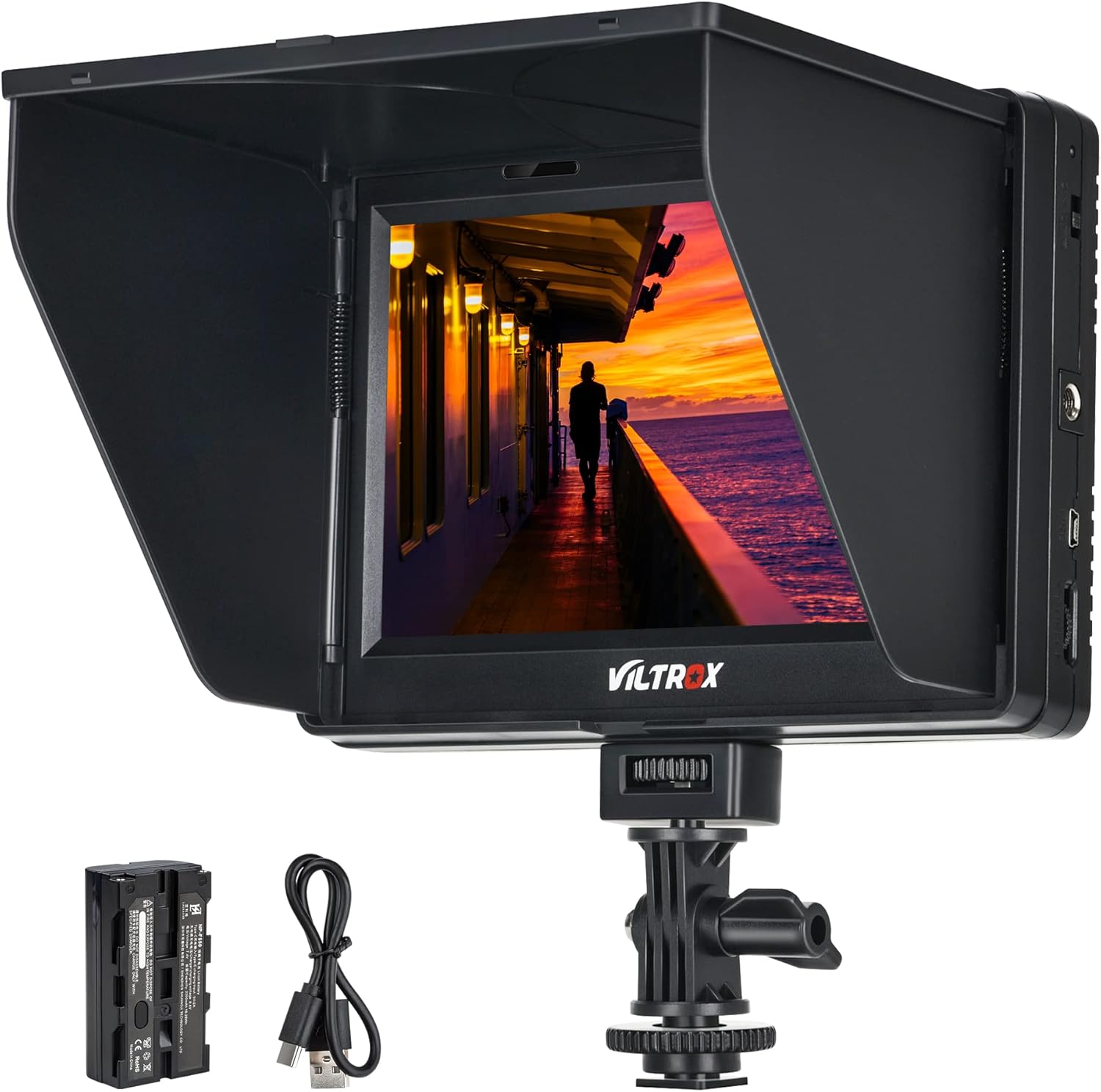 7 inch 4K Camera Field Monitor with HDMI Input/Output O889829