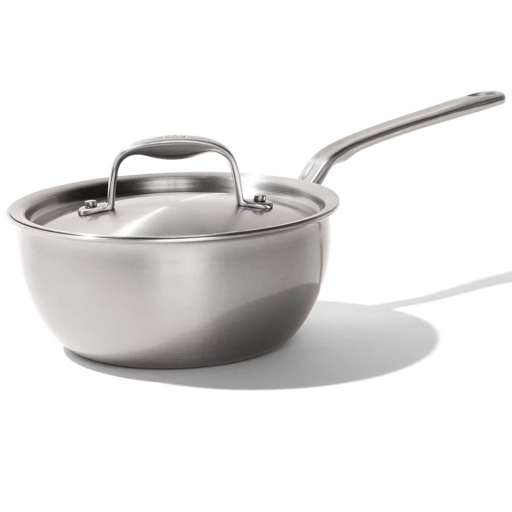 2 Quart Stainless Steel Saucier Pan P131