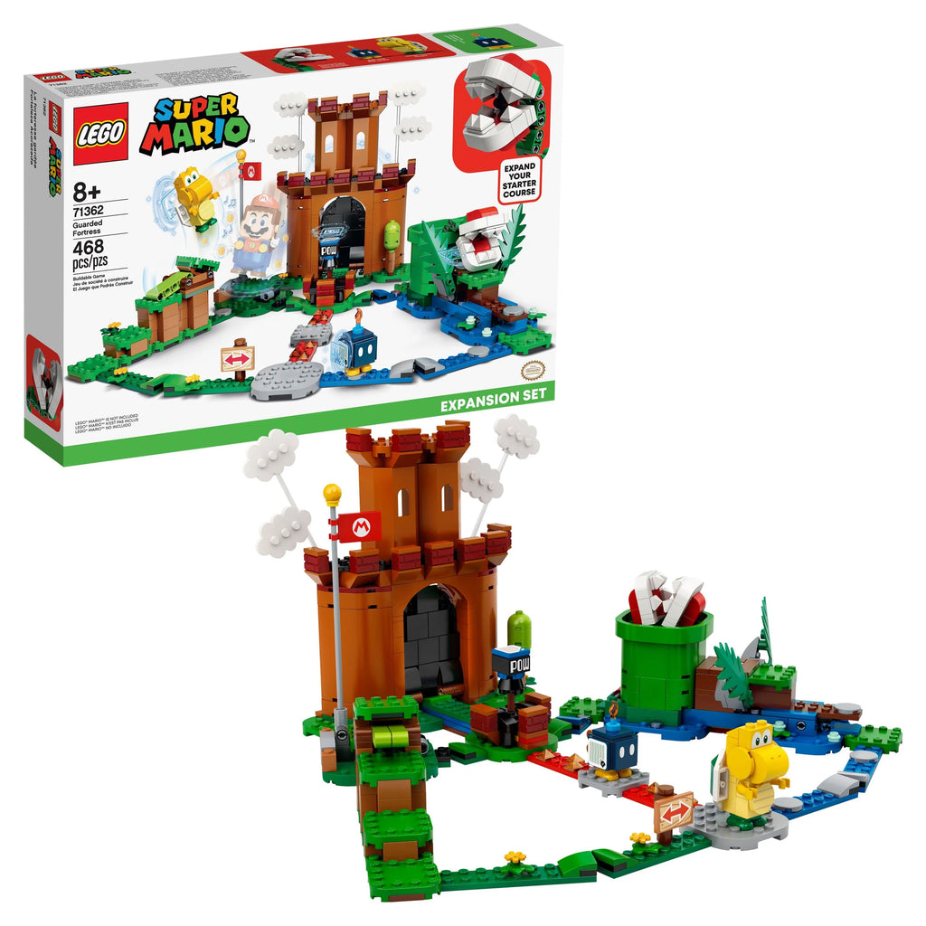 LEGO Super Mario Guarded Fortress Expansion Set 71362 (468 Pieces) Y9596