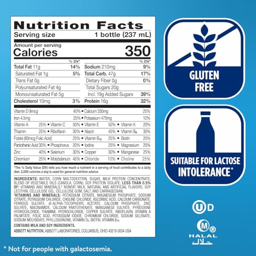 Strawberry Nutrition Shake 8 fl oz 24 Pack Y4745