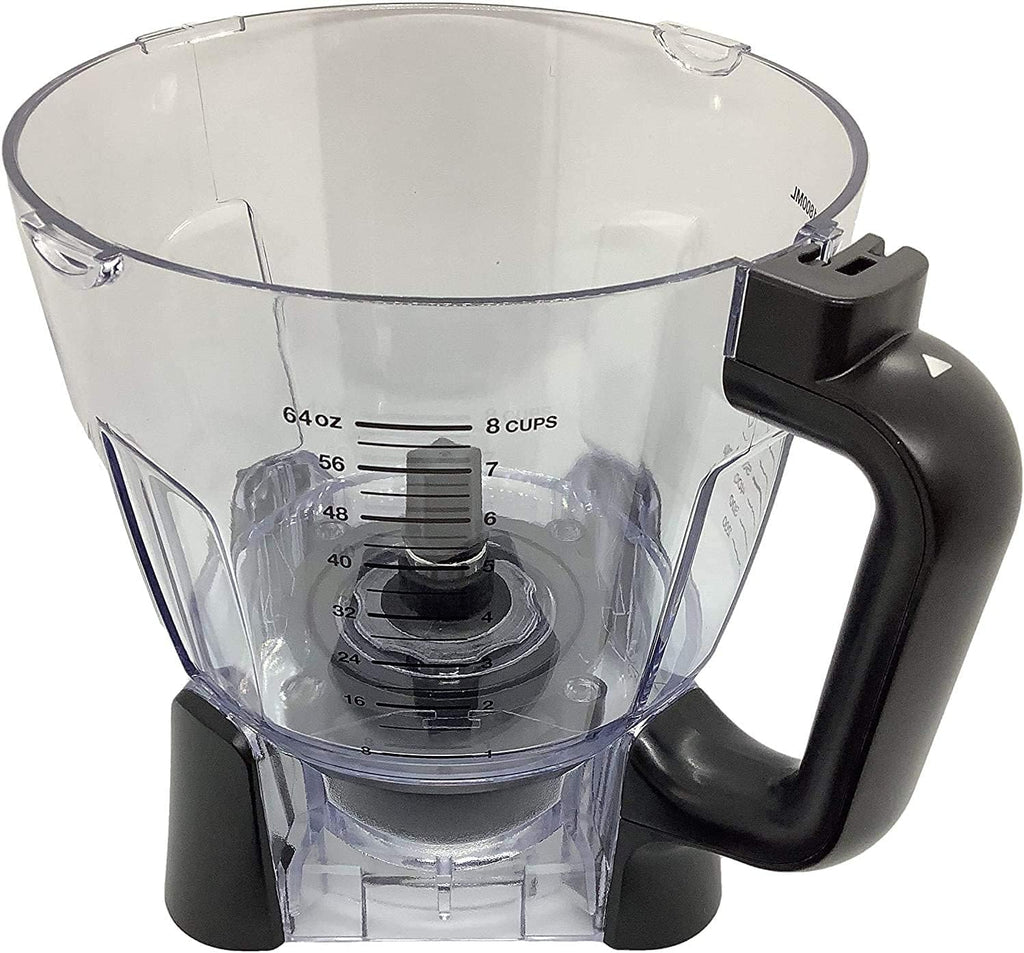 64oz Food Processor Bowl Locking Lid Blade Kit for Blender F48747