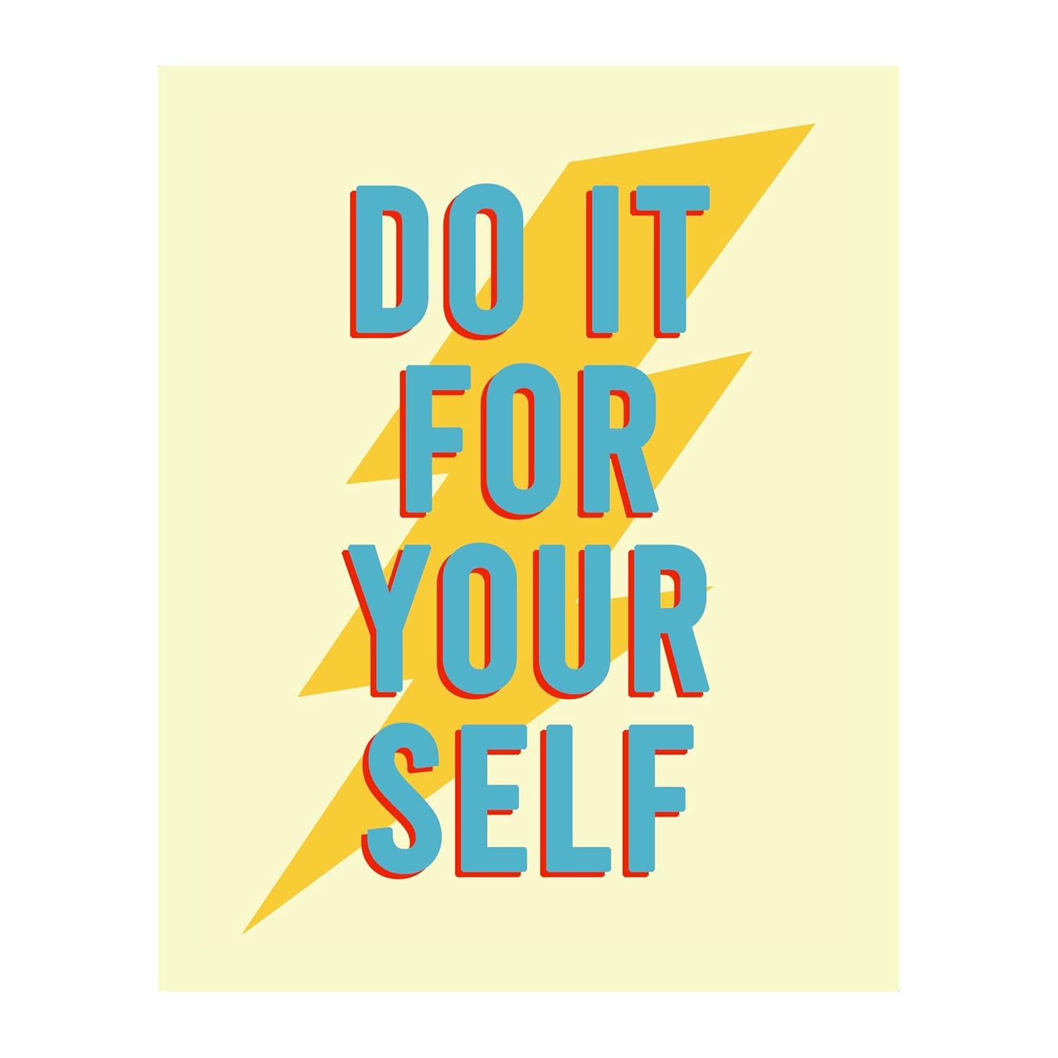 Success Inspirational Quote Wall Art Print, Unframed - 8x10 H51938