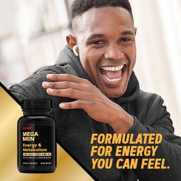 Mega Men Multivitamin Caplets, 90 count U9218