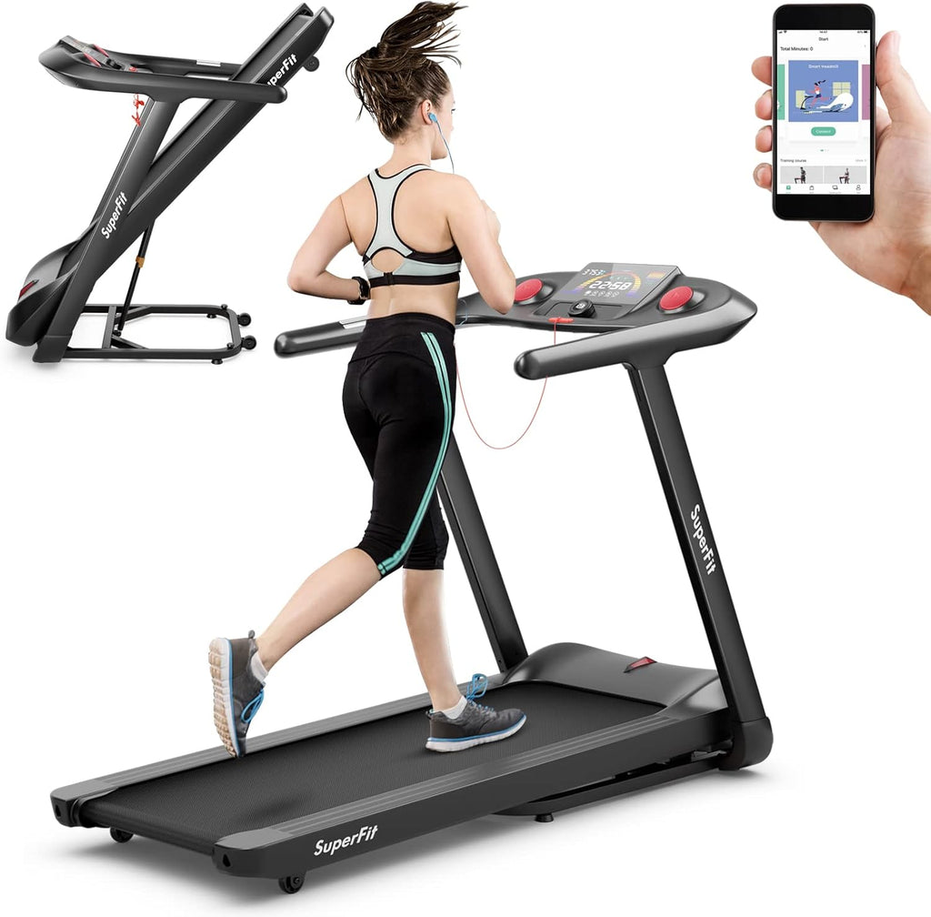 4.75HP Folding Treadmill with 15% Auto Incline Z4886