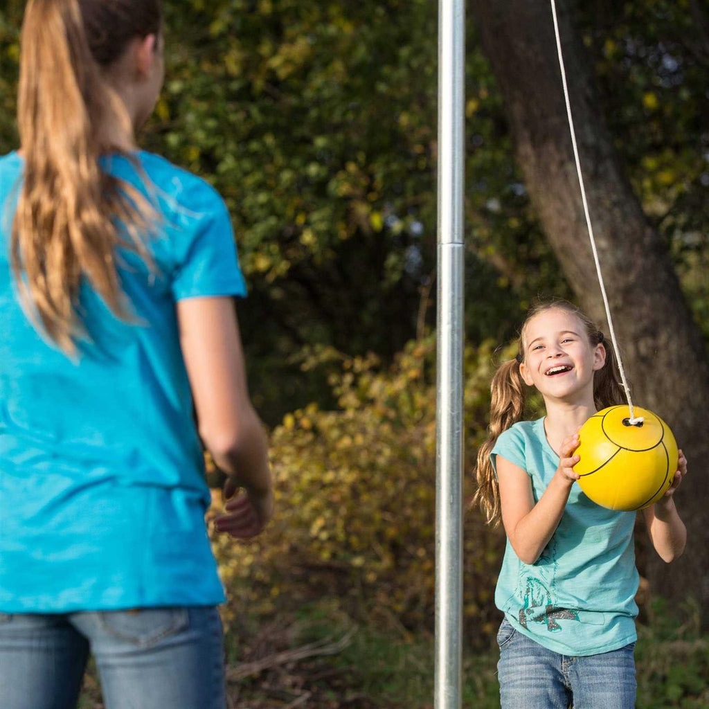 Compact Tetherball Set with Ball and Rope X846