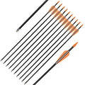 Fiberglass Arrows 30 Inch Target Shooting Safetyglass Recurve Bows A539