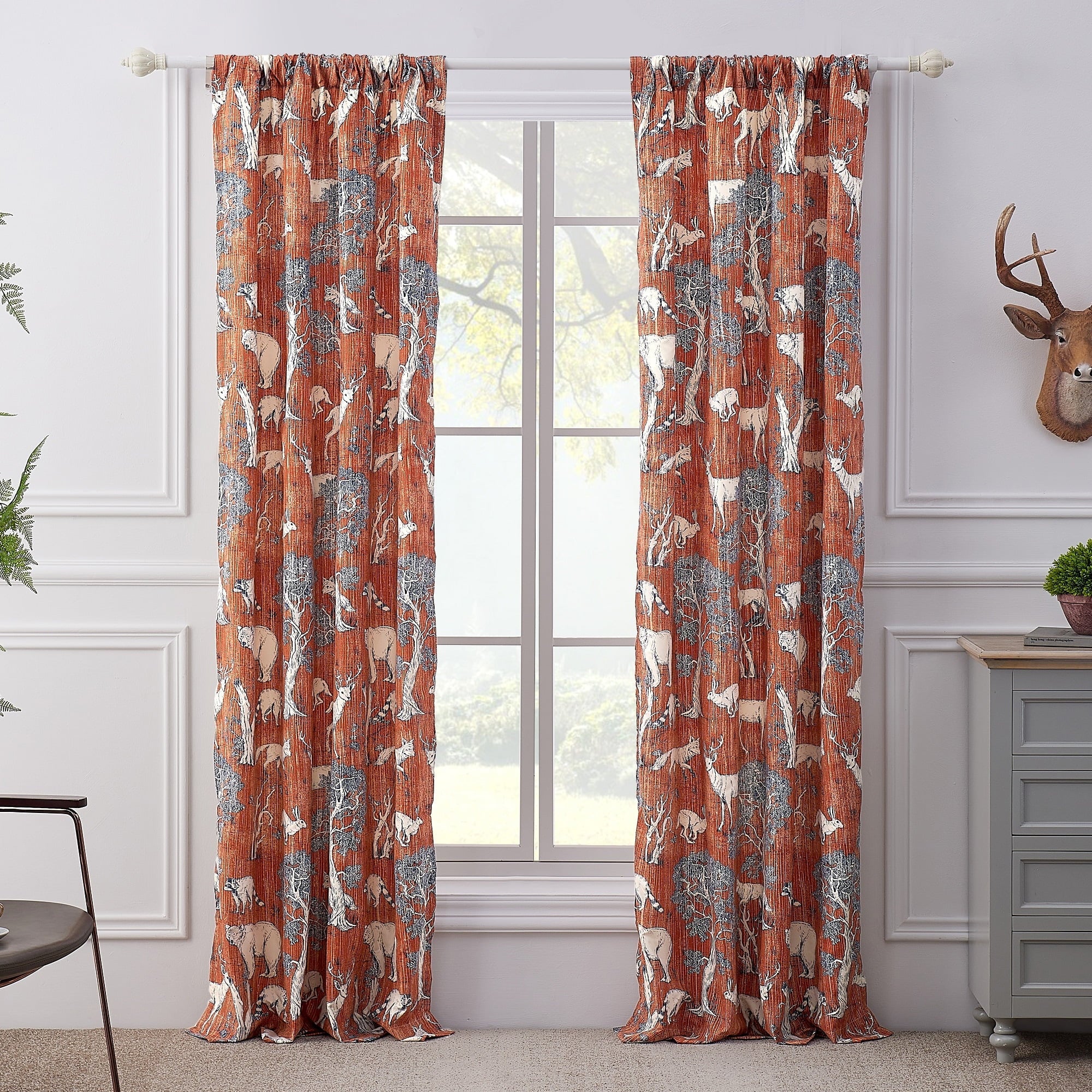 Set of 2 Curtain Panels, 84 x 84 inches T388166