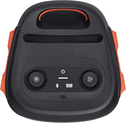 Portable Party Speaker with Built-in Lights - Black L40610