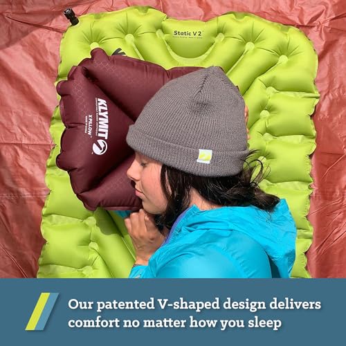 Green Inflatable Sleeping Pad V911379