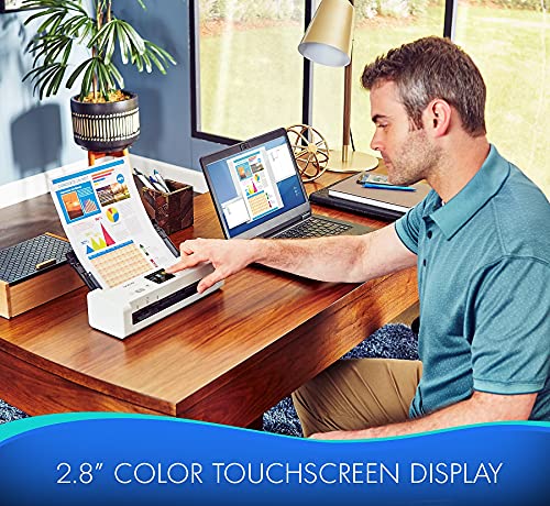 Compact Desktop Scanner with 2.8" Color Touchscreen G306