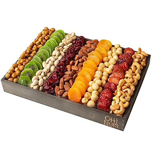 Assorted Nuts and Dried Fruits Gift Basket H64983