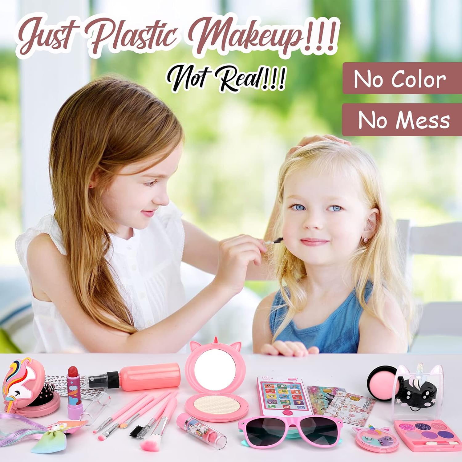 Fake Pretend Makeup Purse with Kids Phone V32511