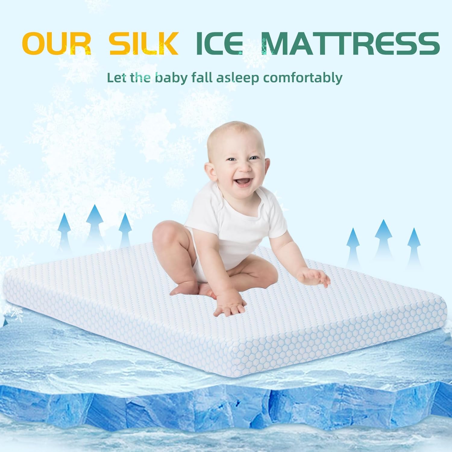 38"x26" Memory Foam Pack N Play Mattress Pad with Washable Removable Cover A83899