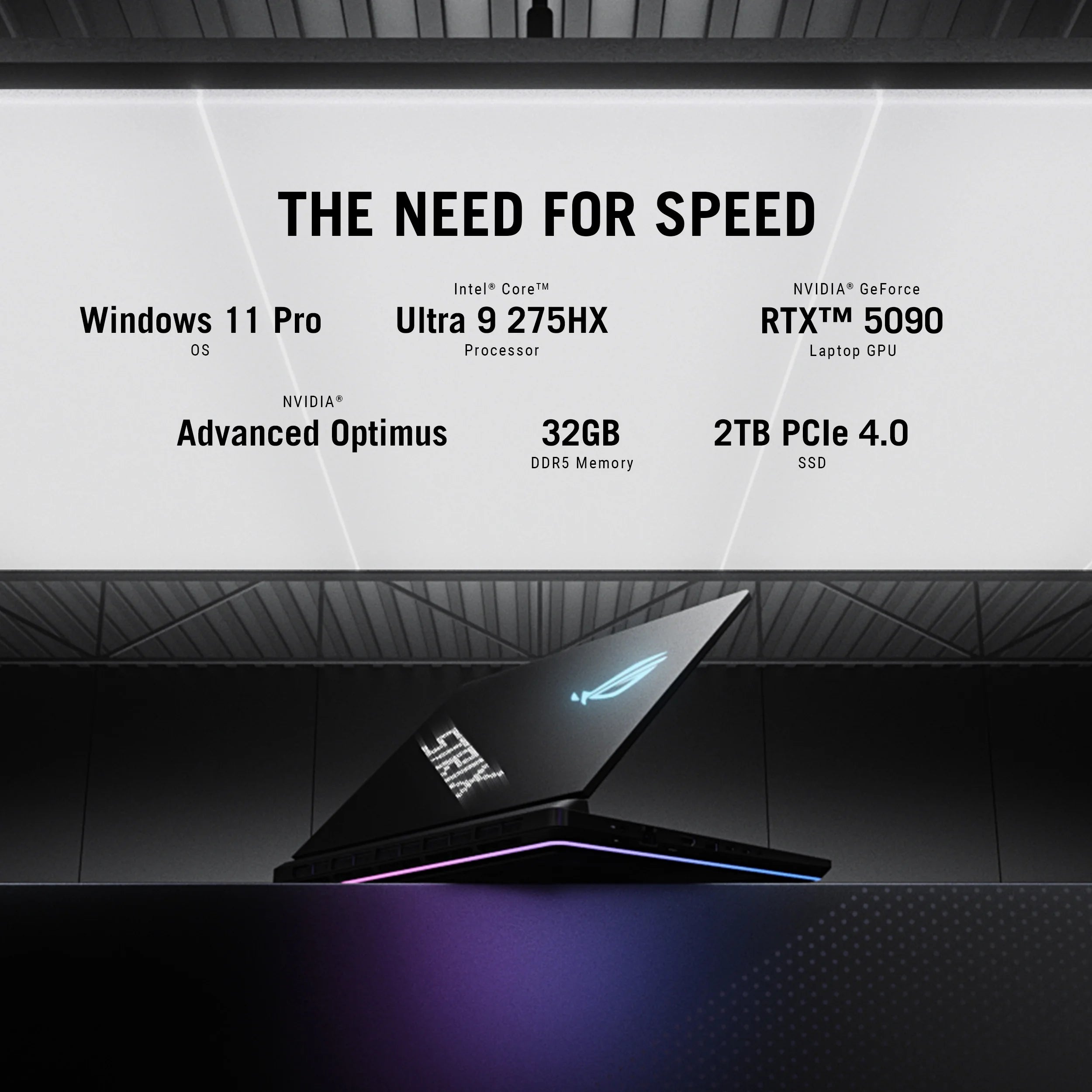 18in 240Hz Mini LED WQXGA Gaming Laptop G9593
