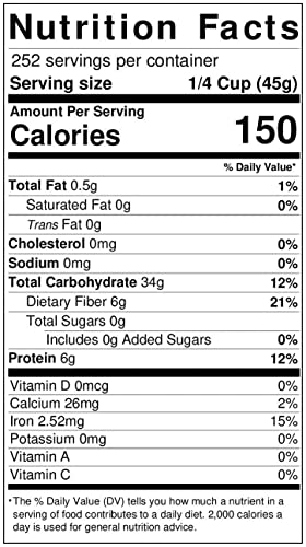 25 lb Bulk Hard White Wheat Berries X29897