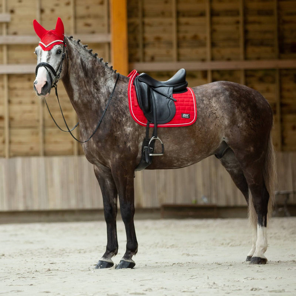 Asphalt Dark Grey Dressage Saddle Pad U374